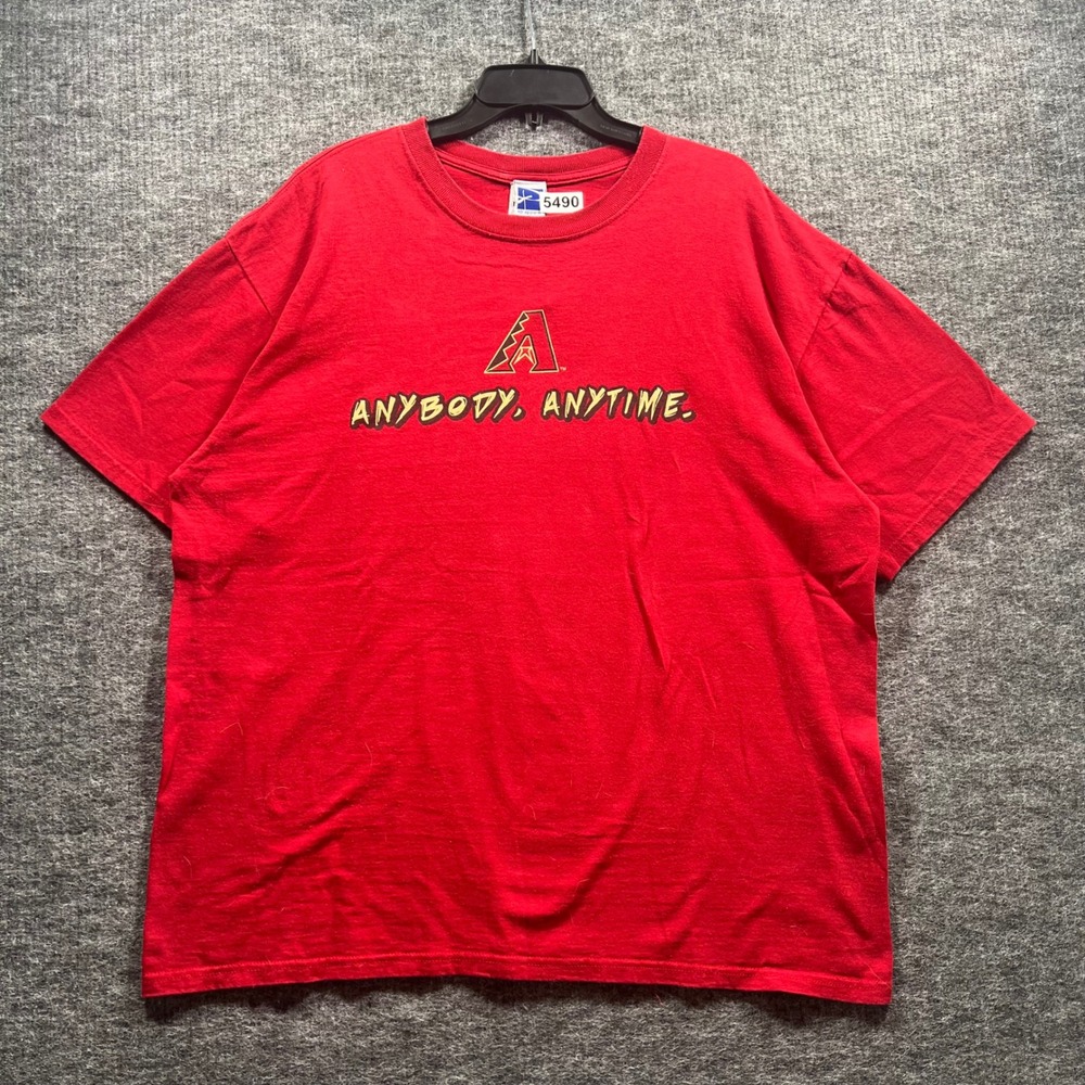 Arizona Diamondbacks Jose Valverde All-Time Save Leader Red Graphic T-Shirt XL